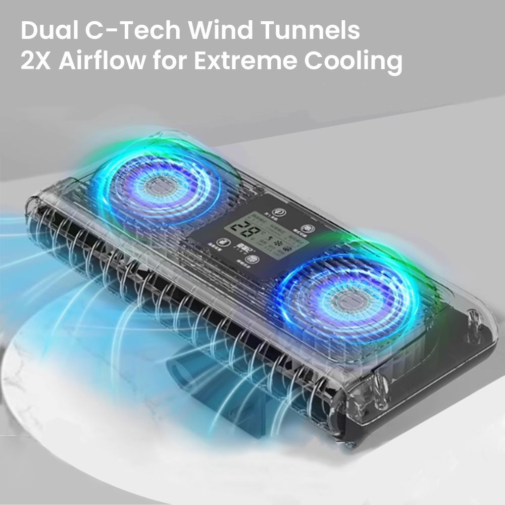 Aquarium Fish Uk - Fish Note Aquarium Smart Cooling Fan