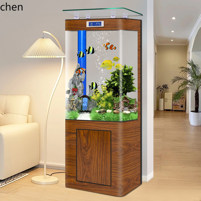 Aquarium Fish Goldfish - New One-piece Square Fish Tank Bottom