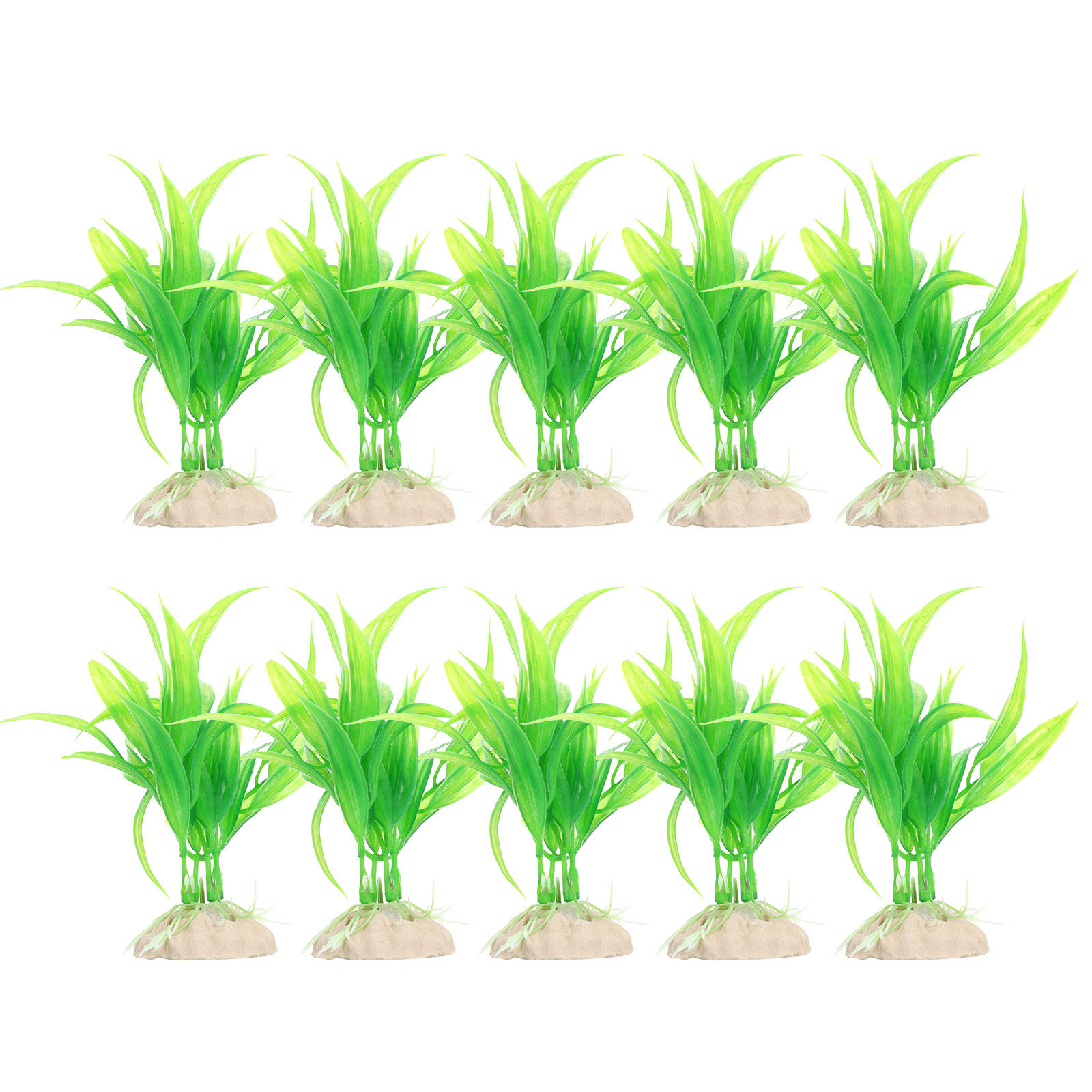 10Pcs Lifelike Resin Grass Aqu - Aquarium Fish Hiding Spot recensie en prijs
