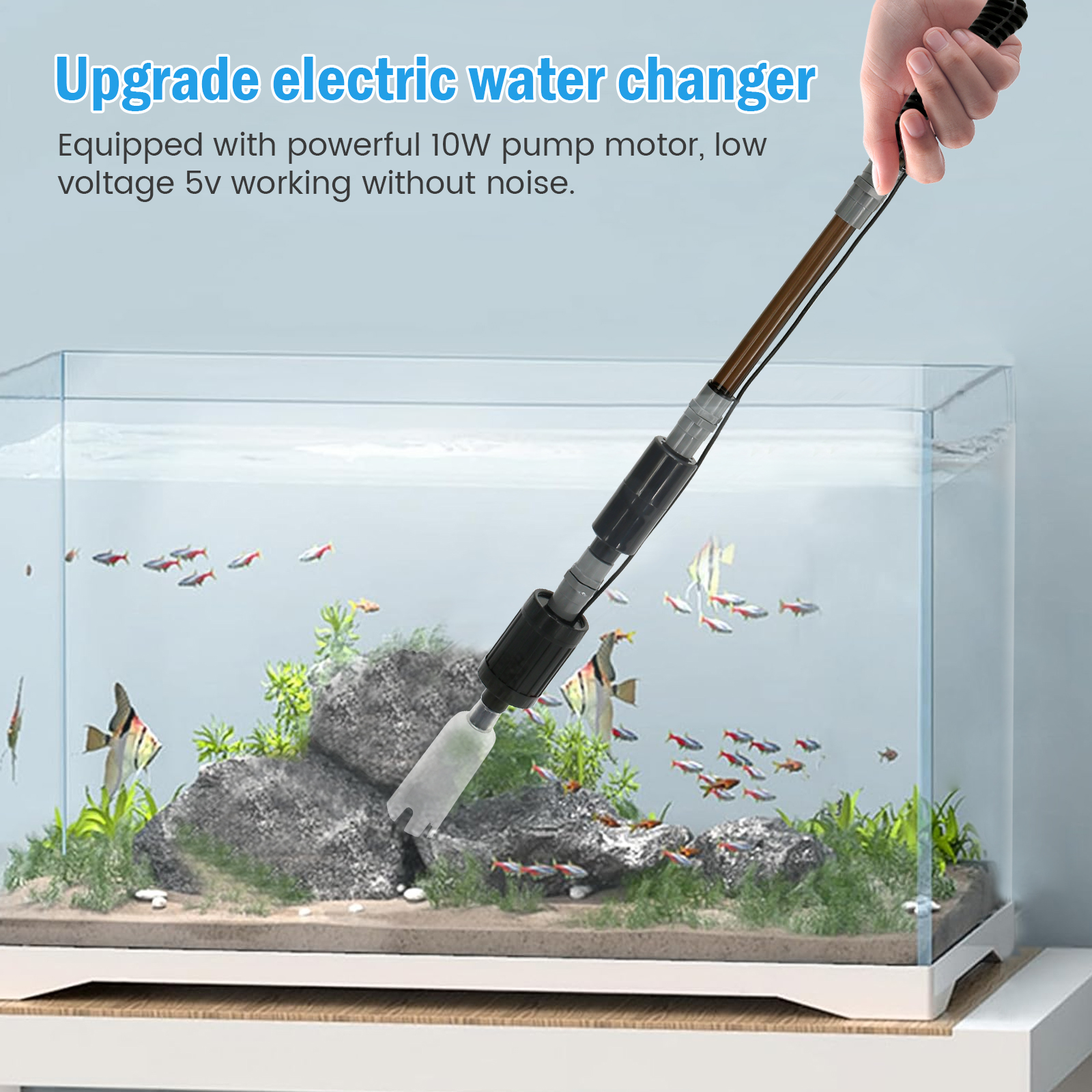 10W 6 In 1 USB Aquarium Water  - Aquarium Fish Electric recensie en prijs