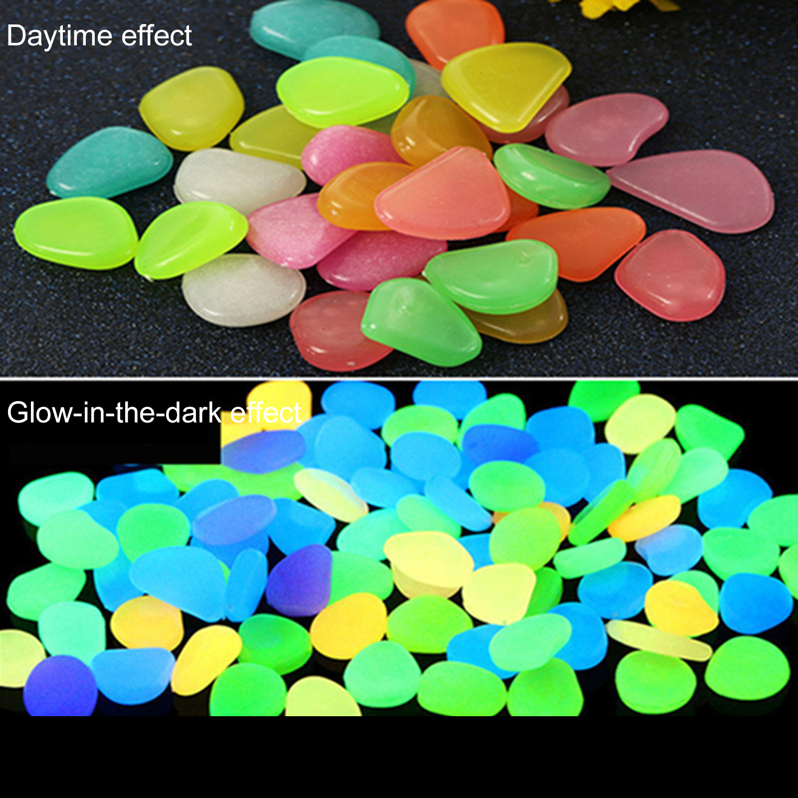 200-1000 Pcs Luminous Rock Sto - Aquarium Decoration Rock recensie en prijs