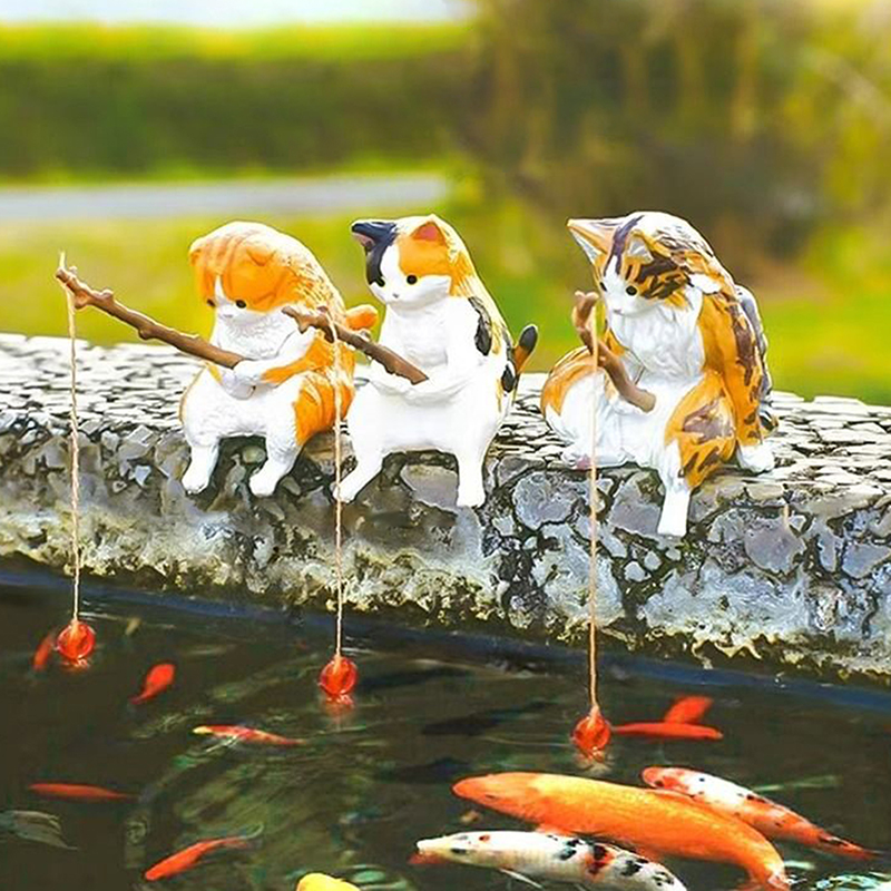 1Pc Creative Fishing Cat Fish  - Aquarium Fish Gallery recensie en prijs