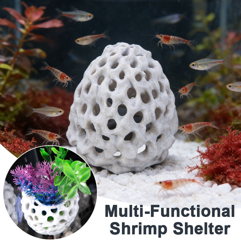 1PC Aquarium shrimp house Cave - Aquarium Fish Hiding Spot recensie en prijs
