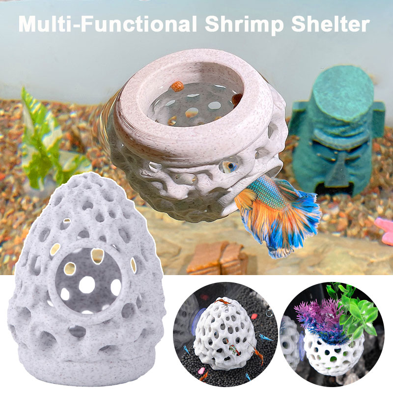 1PC Aquarium shrimp house Cave - Aquarium Fish Hiding Spot recensie en prijs