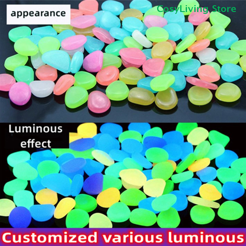 100Pcs/Bag Outdoor Luminous St - Aquarium Decoration Rock recensie en prijs