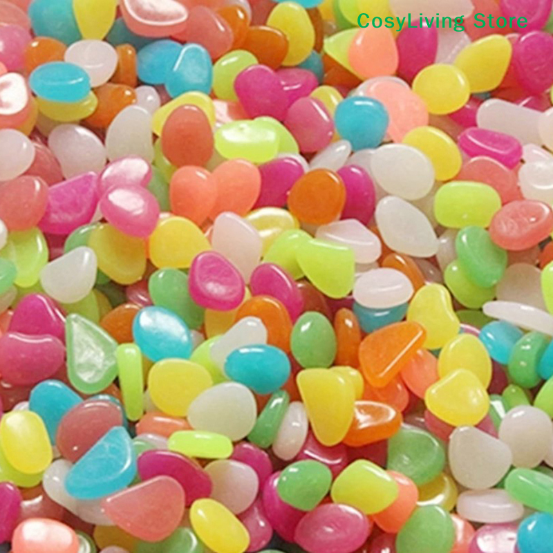100Pcs/Bag Outdoor Luminous St - Aquarium Decoration Rock recensie en prijs