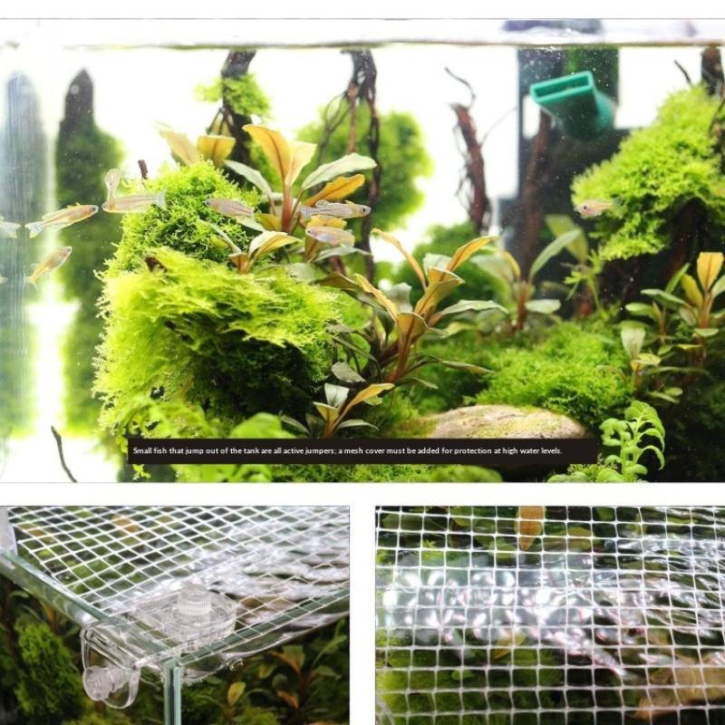 【BA】1Pcs Fish Tank Net Anti Ju - Aquarium Fish Jumping recensie en prijs