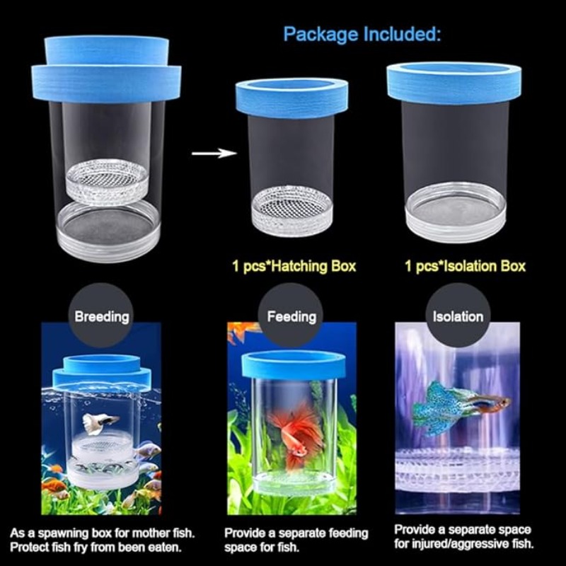 Floating Fish Breeding Isolati - Aquarium Fish Betta recensie en prijs