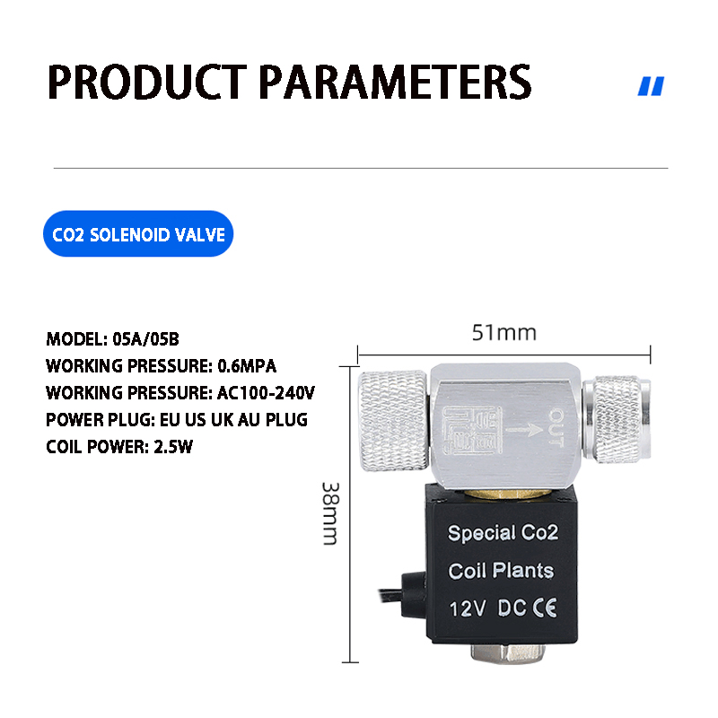 ZRDR Aquarium Co2 Solenoid Val - Aquarium Fish Electric recensie en prijs