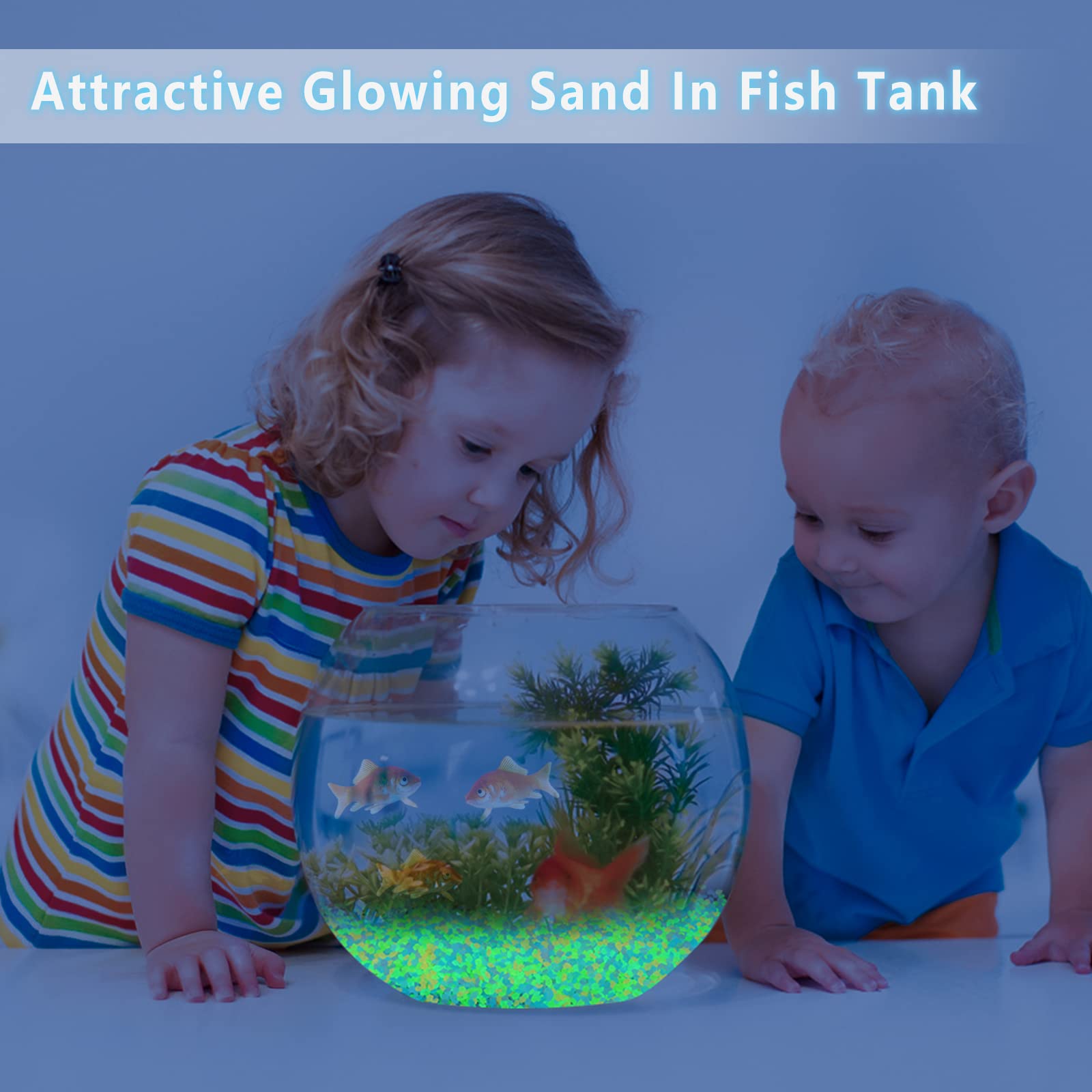 1000Pcs Luminous Sand Glow In  - Aquarium Decoration Rock recensie en prijs