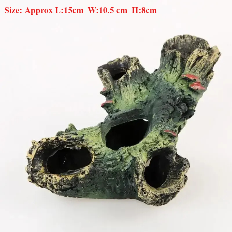 Resin Rockery Fish Tank Landsc - Aquarium Fish Hide recensie en prijs