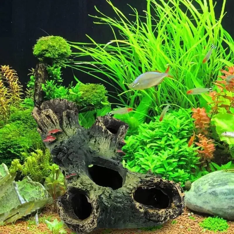 Resin Rockery Fish Tank Landsc - Aquarium Fish Hide recensie en prijs