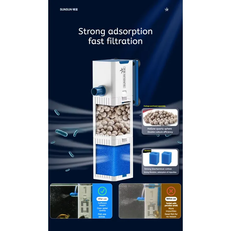 Submersible Filter for Small A - Fish Tank Filter Aquarium recensie en prijs