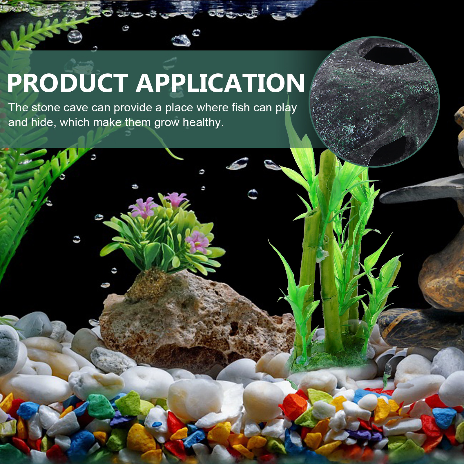 1Set Resin Craft Aquarium Orna - Aquarium Fish Hiding Spot recensie en prijs