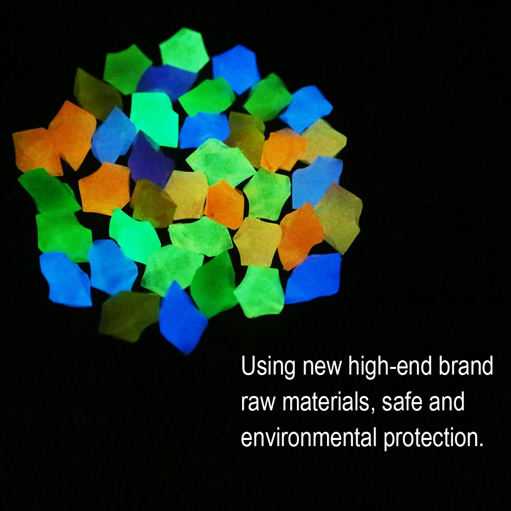 300Pcs Glow Rocks in The Dark  - Aquarium Decoration Rock recensie en prijs