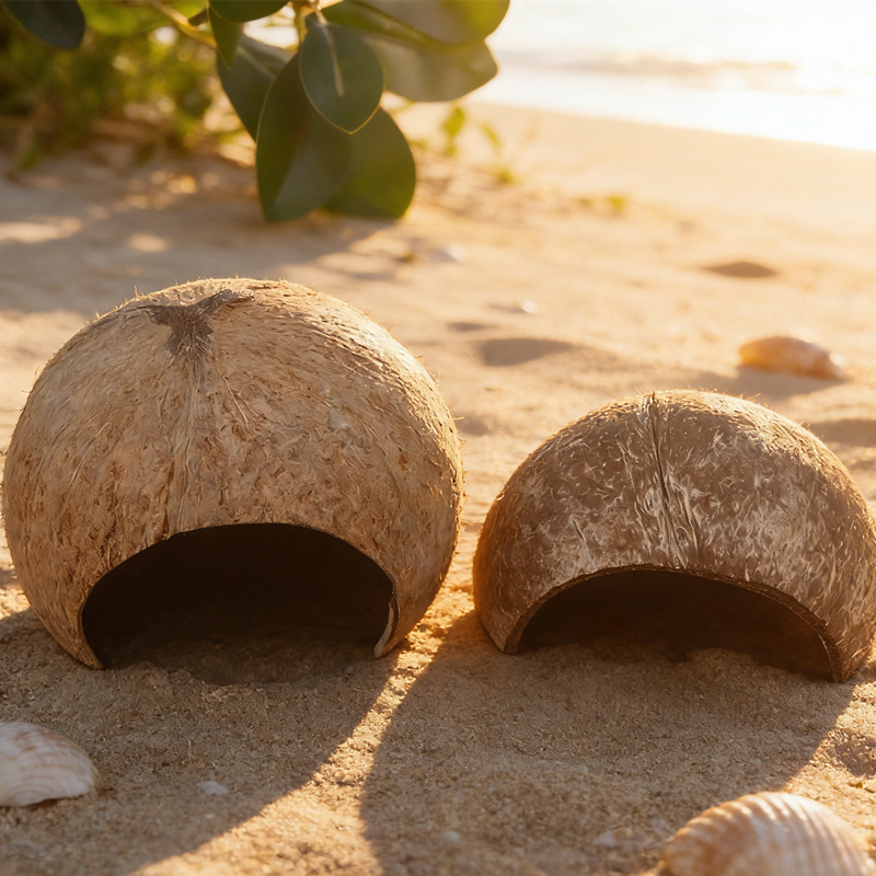 Coconut Hut Decor for Aquarium - Aquarium Fish Hide recensie en prijs