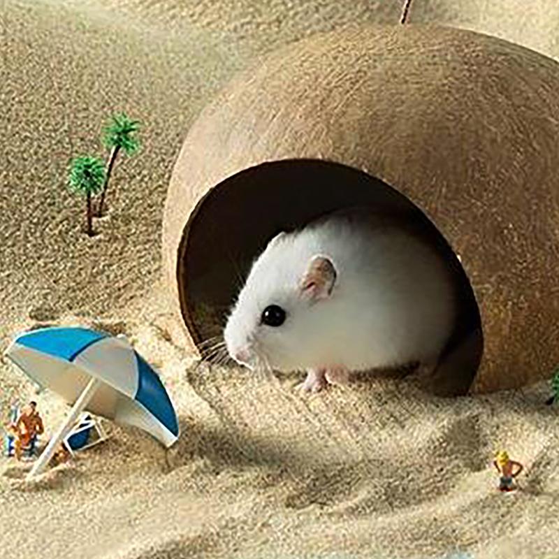 Coconut Hut Decor for Aquarium - Aquarium Fish Hide recensie en prijs