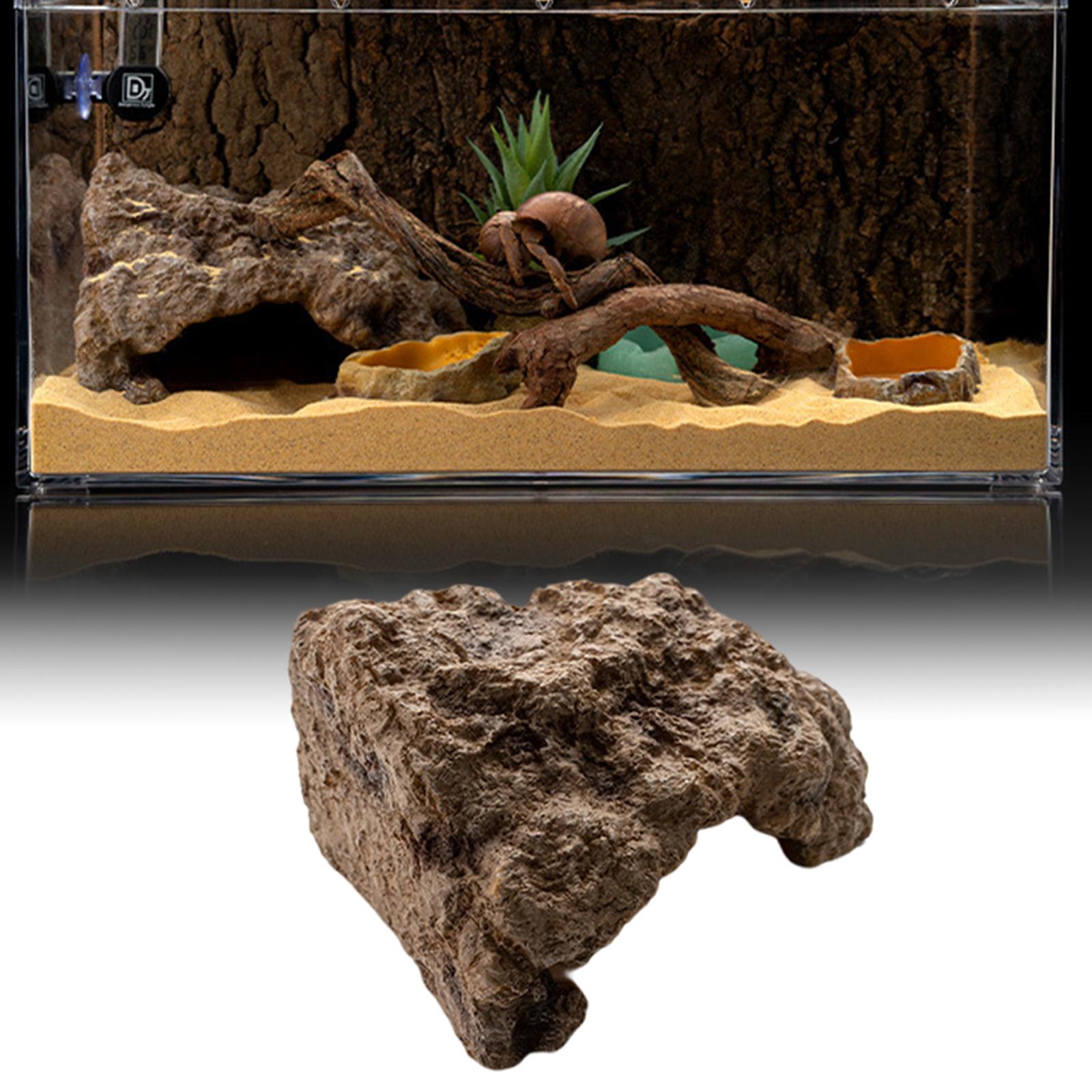 Resin Reptile Hide Cave Artifi - Aquarium Fish Hide recensie en prijs