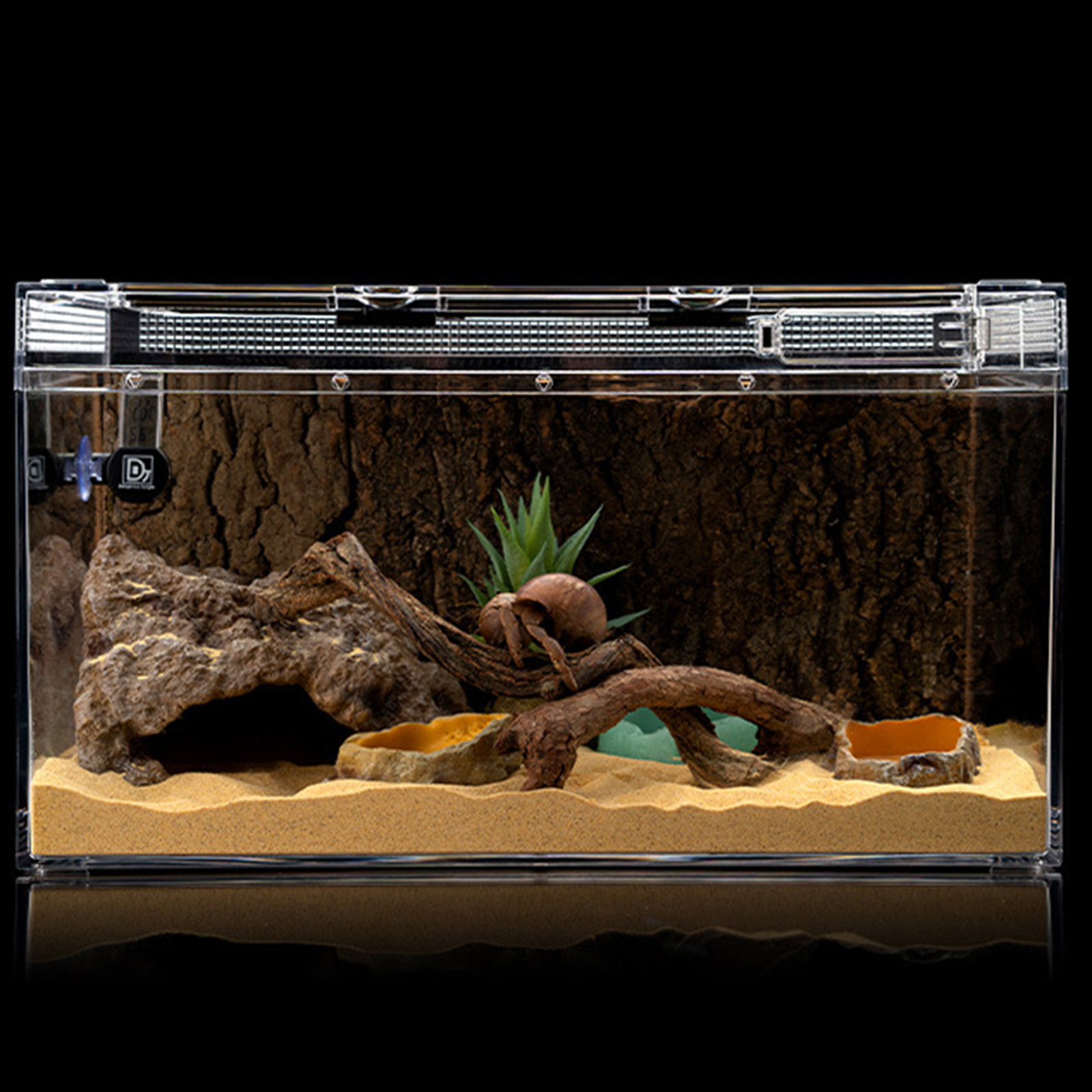 Resin Reptile Hide Cave Artifi - Aquarium Fish Hide recensie en prijs