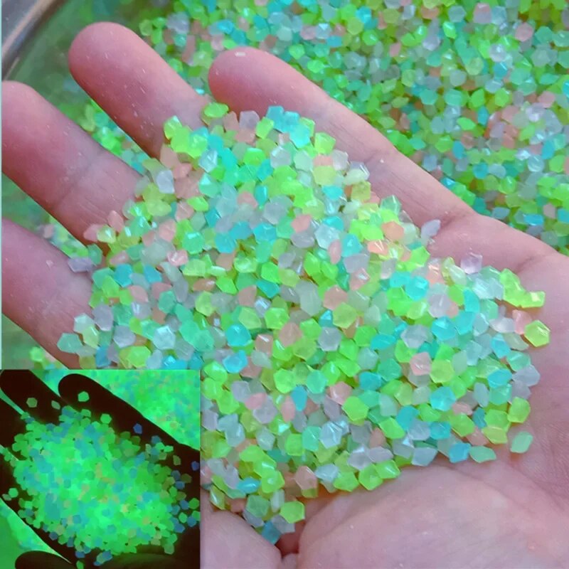 1000pcs 3-5mm Luminous Sand Gl - Aquarium Decoration Rock recensie en prijs