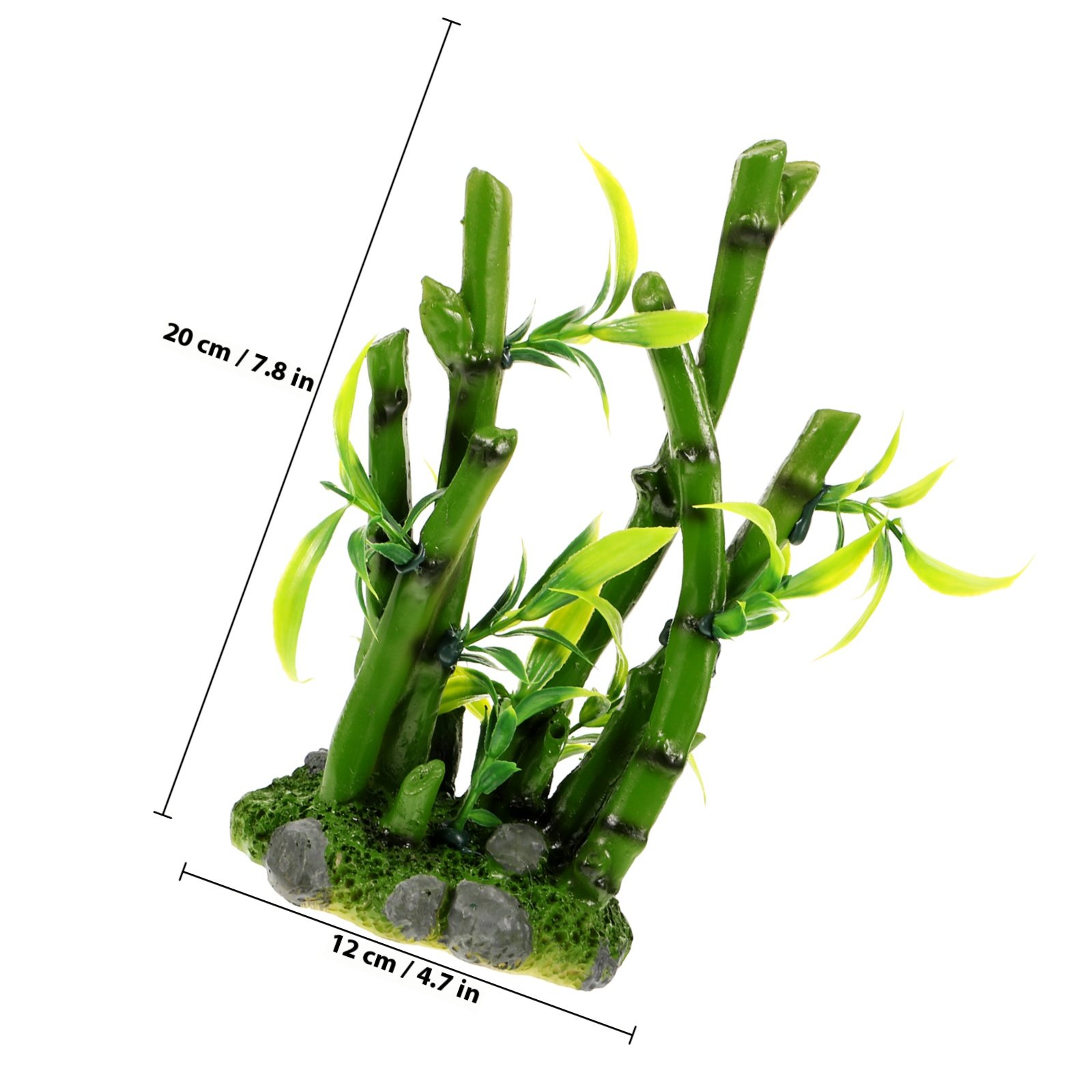 Simulated Bamboo Ornament Life - Aquarium Fish Hiding Spot recensie en prijs
