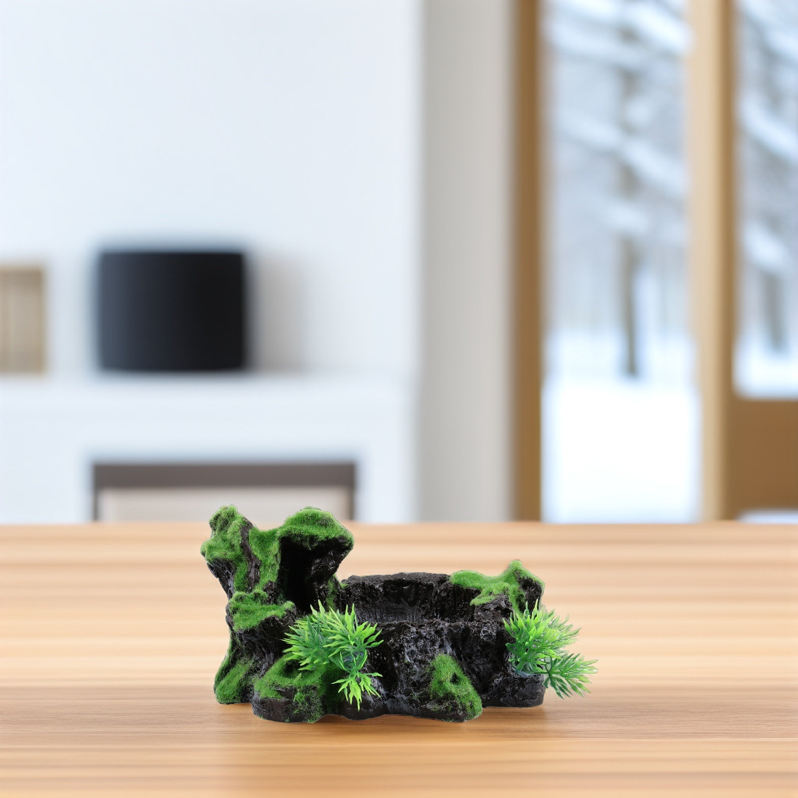 High Simulation Resin Moss Aqu - Aquarium Fish Hiding Spot recensie en prijs