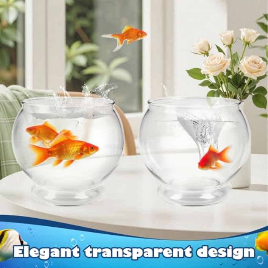9 Pcs Fish Bowl 7.09 x 6.3 Inc - Aquarium Fish Goldfish recensie en prijs