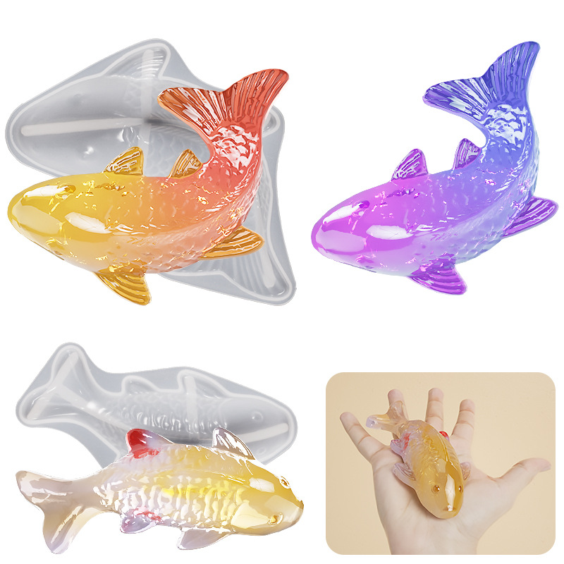 3D Koi Fish Shaped Epoxy Resin - Aquarium Fish Gallery recensie en prijs