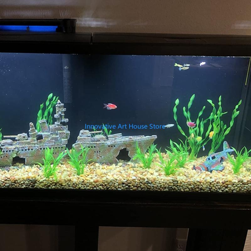 E1PC 10x Artificial Green Aqua - Aquarium Fish Hiding Spot recensie en prijs