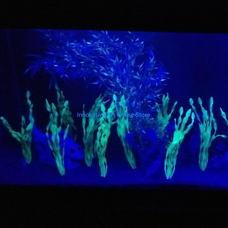 E1PC 10x Artificial Green Aqua - Aquarium Fish Hiding Spot recensie en prijs