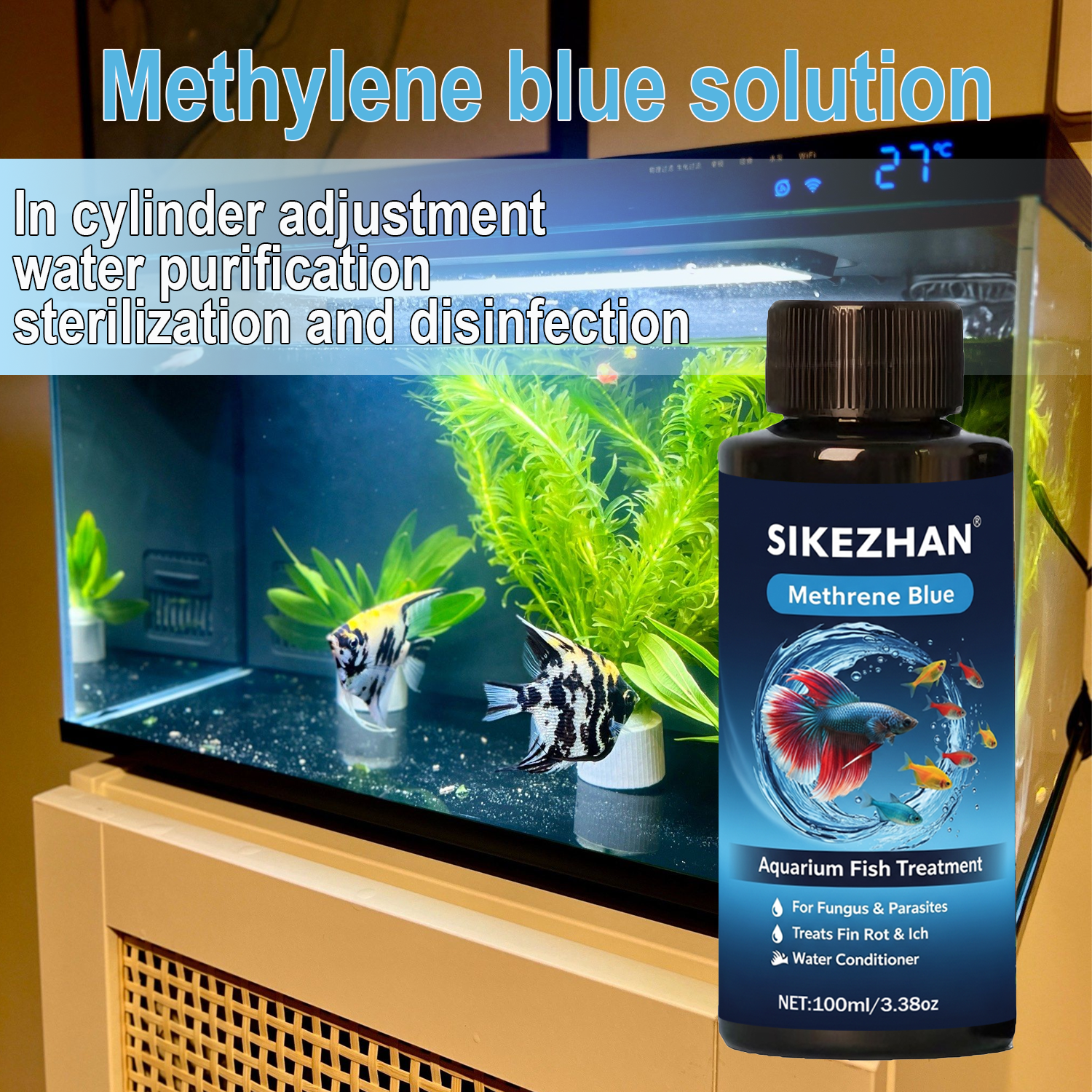 Methylene Blue Solution Aquari - Aquarium Fish Parasites recensie en prijs