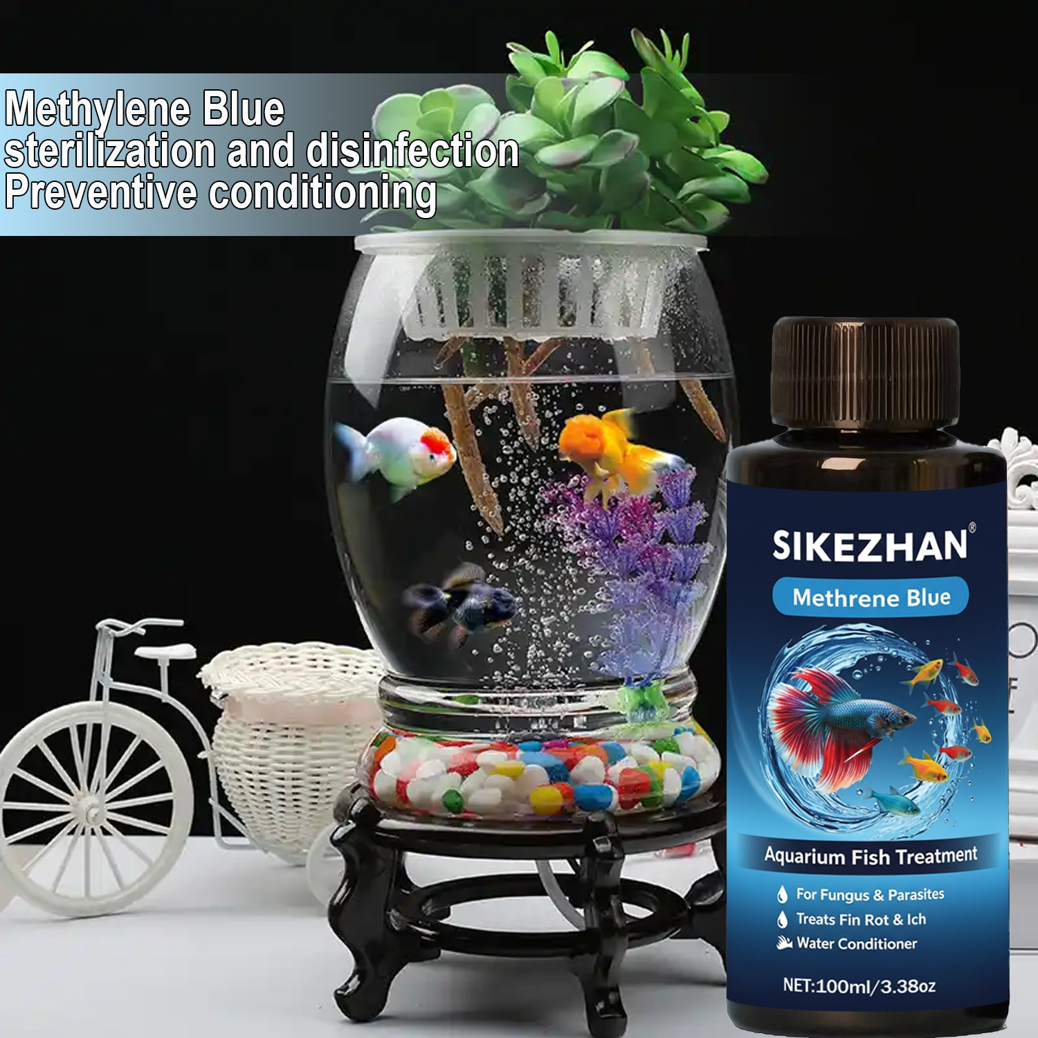 Methylene Blue Solution Aquari - Aquarium Fish Parasites recensie en prijs