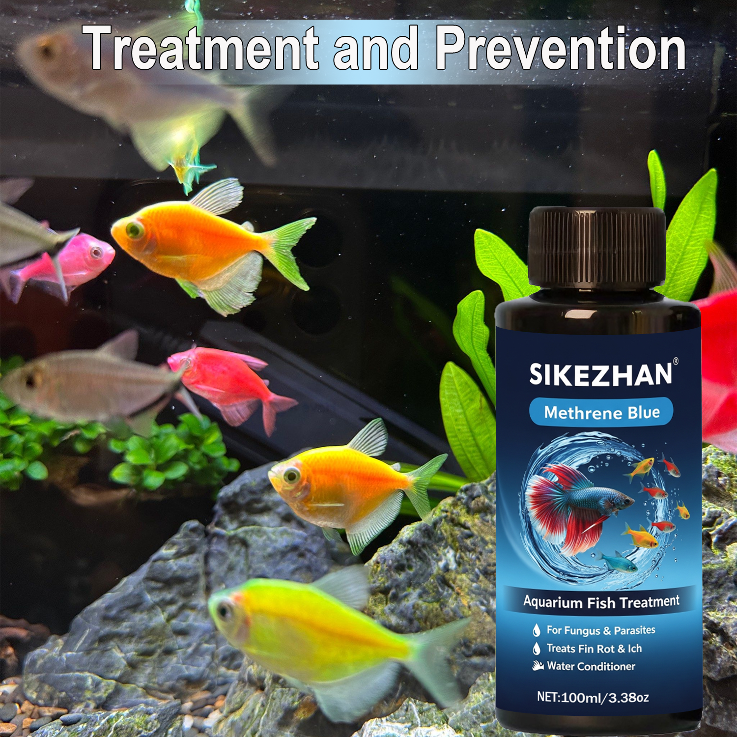 Methylene Blue Solution Aquari - Aquarium Fish Parasites recensie en prijs