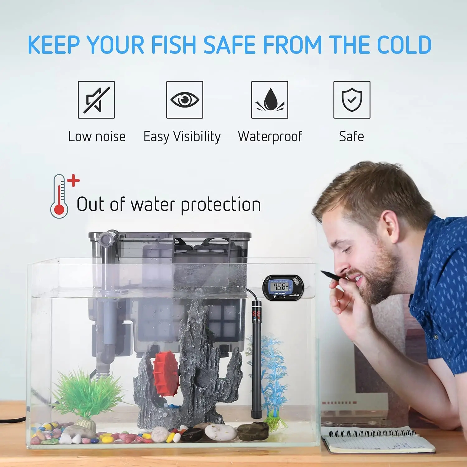 Adjustable Water Heating Rod f - Aquarium Fish Uk recensie en prijs