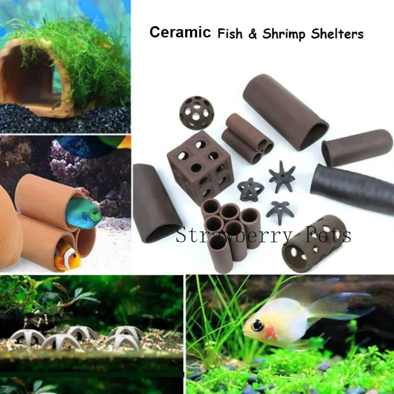 Ceramic Aquarium Decoration Fi - Aquarium Fish Hide recensie en prijs