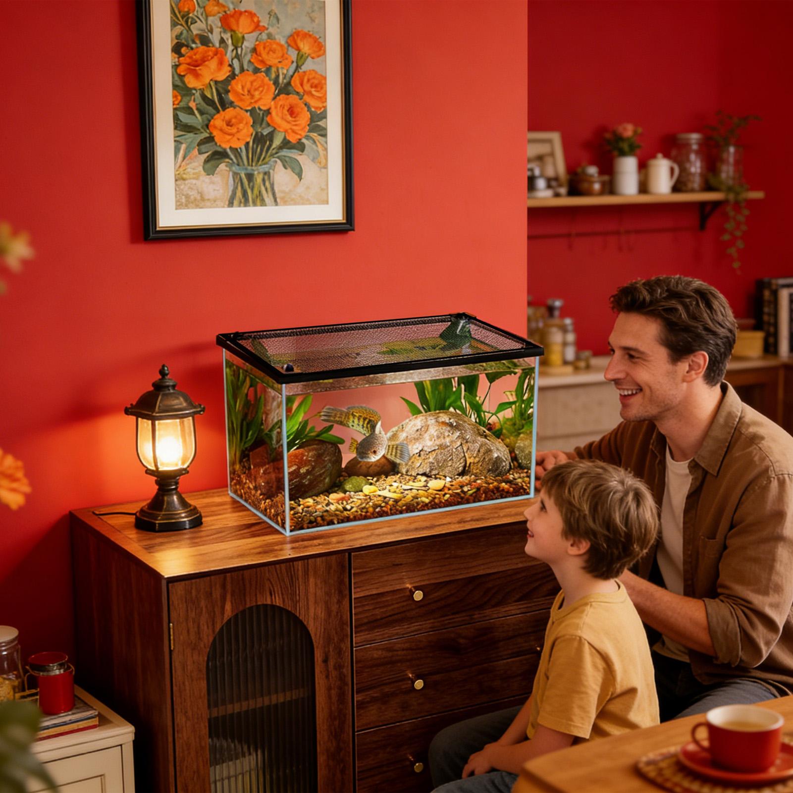 Anti Jumping Magnetic Durable  - Aquarium Fish Jumping recensie en prijs