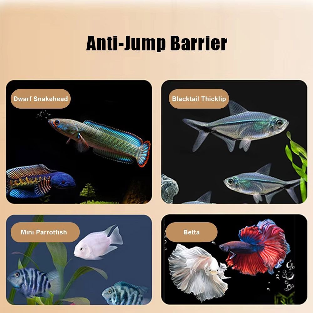 Durable Magnetic Fish Tank Lid - Aquarium Fish Jumping recensie en prijs