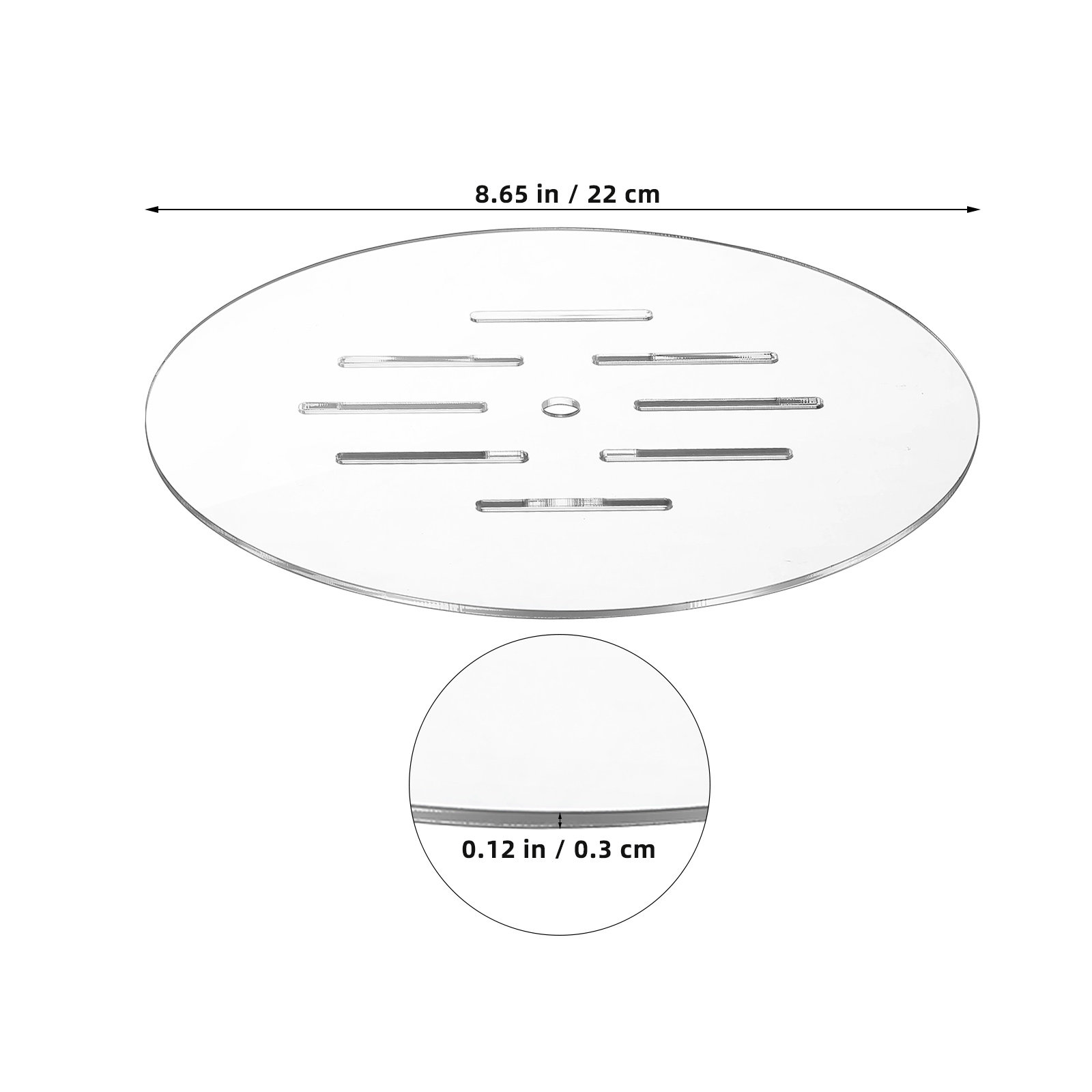 Round Acrylic Aquarium Cover 2 - Aquarium Fish Jumping recensie en prijs