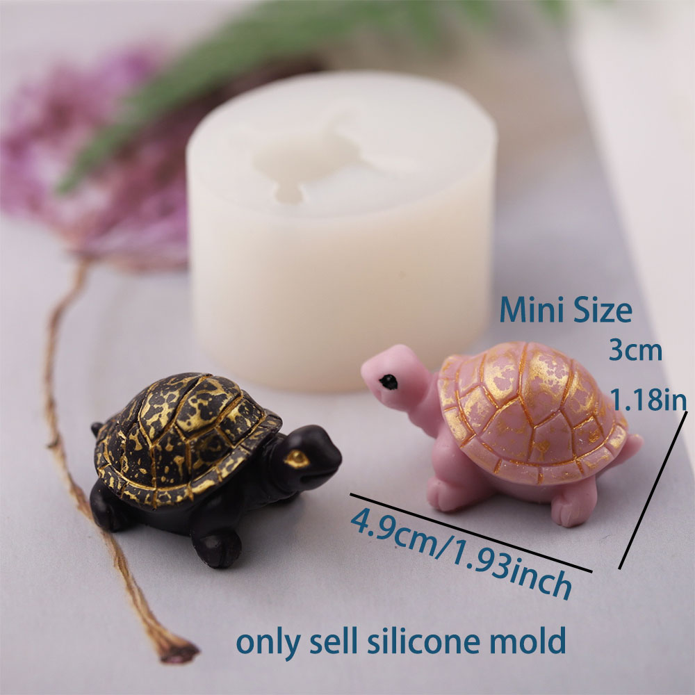 Cute Turtle Silicone Mold Fish - Aquarium Fish Gallery recensie en prijs