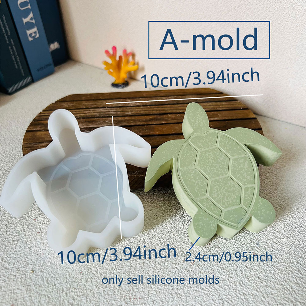 Cute Turtle Silicone Mold Fish - Aquarium Fish Gallery recensie en prijs