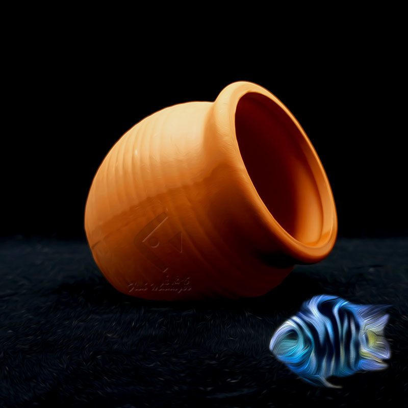 Aquarium Mini Ceramic Tank Fis - Aquarium Fish Hide recensie en prijs