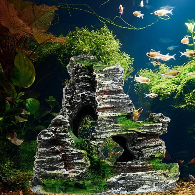 Aquarium Sandstone Decoration  - Aquarium Fish Hide recensie en prijs