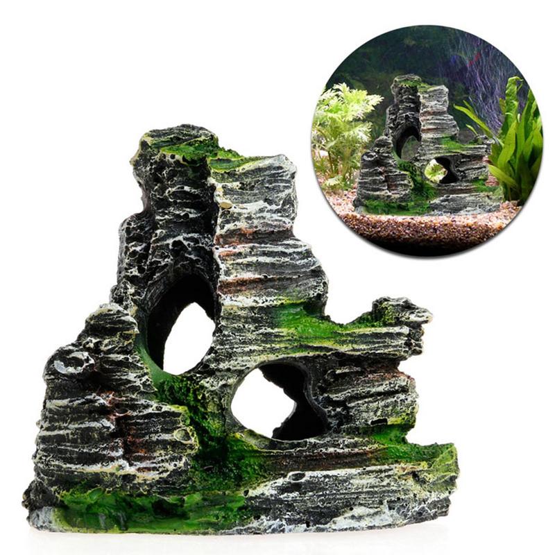 Aquarium Sandstone Decoration  - Aquarium Fish Hide recensie en prijs