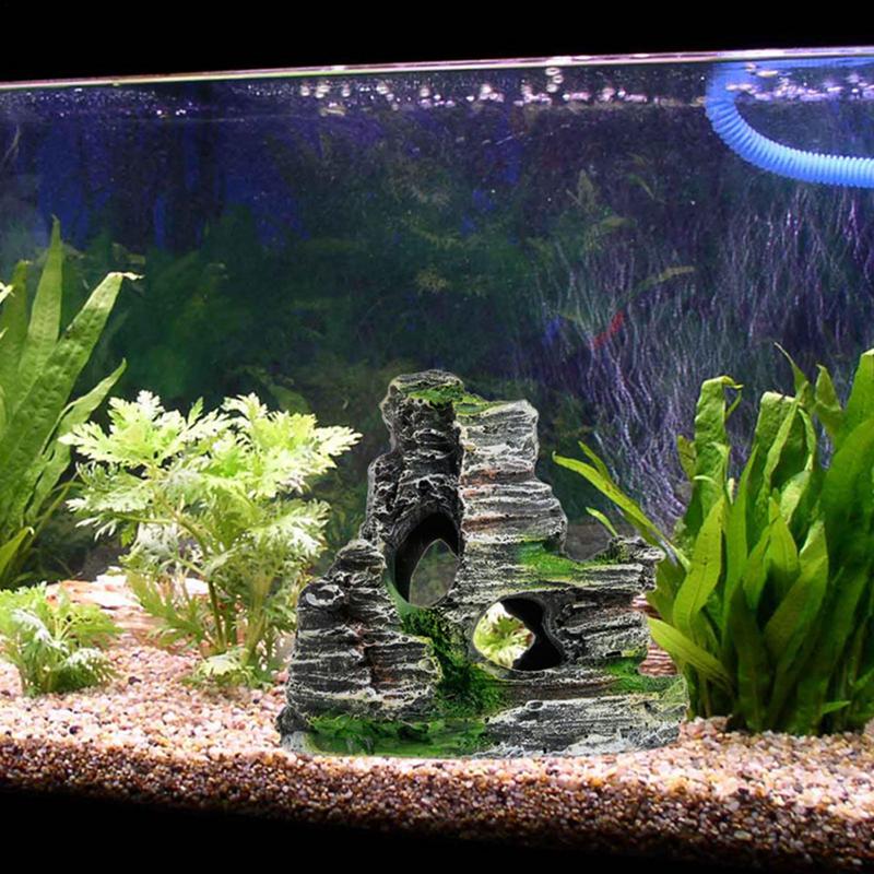 Aquarium Sandstone Decoration  - Aquarium Fish Hide recensie en prijs
