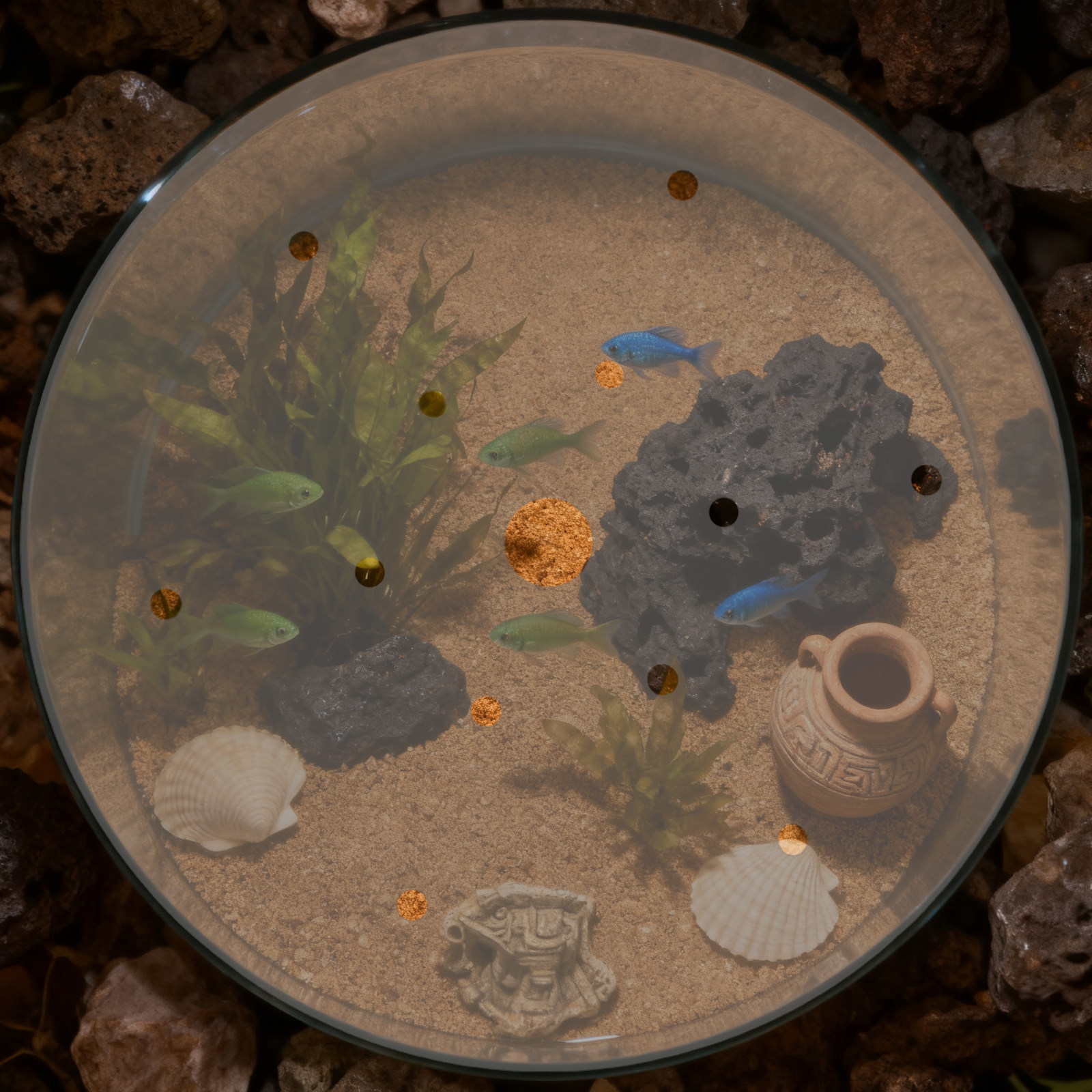 Round Acrylic Aquarium Anti-Es - Aquarium Fish Jumping recensie en prijs