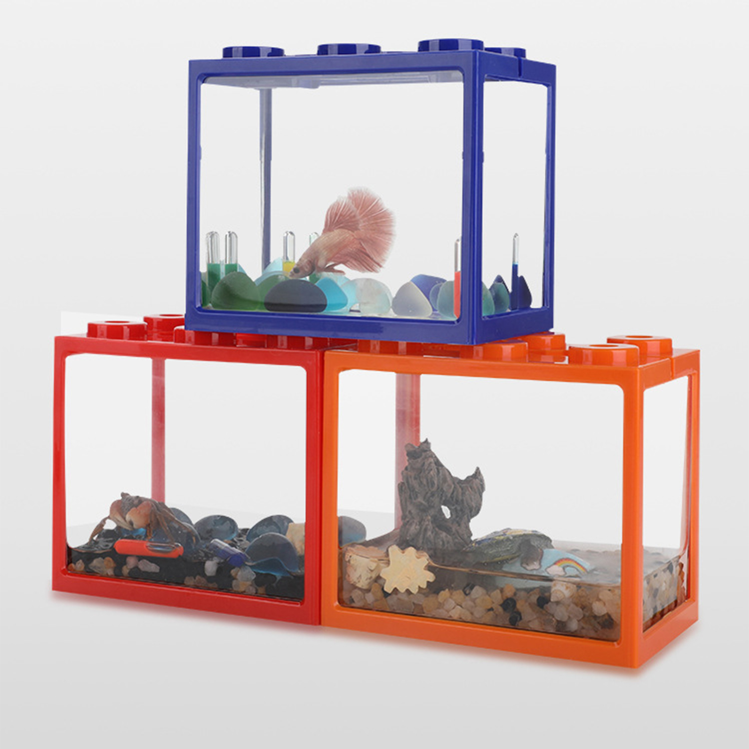 Plastic Betta Fish Tank  Aquar - Aquarium Fish Betta recensie en prijs