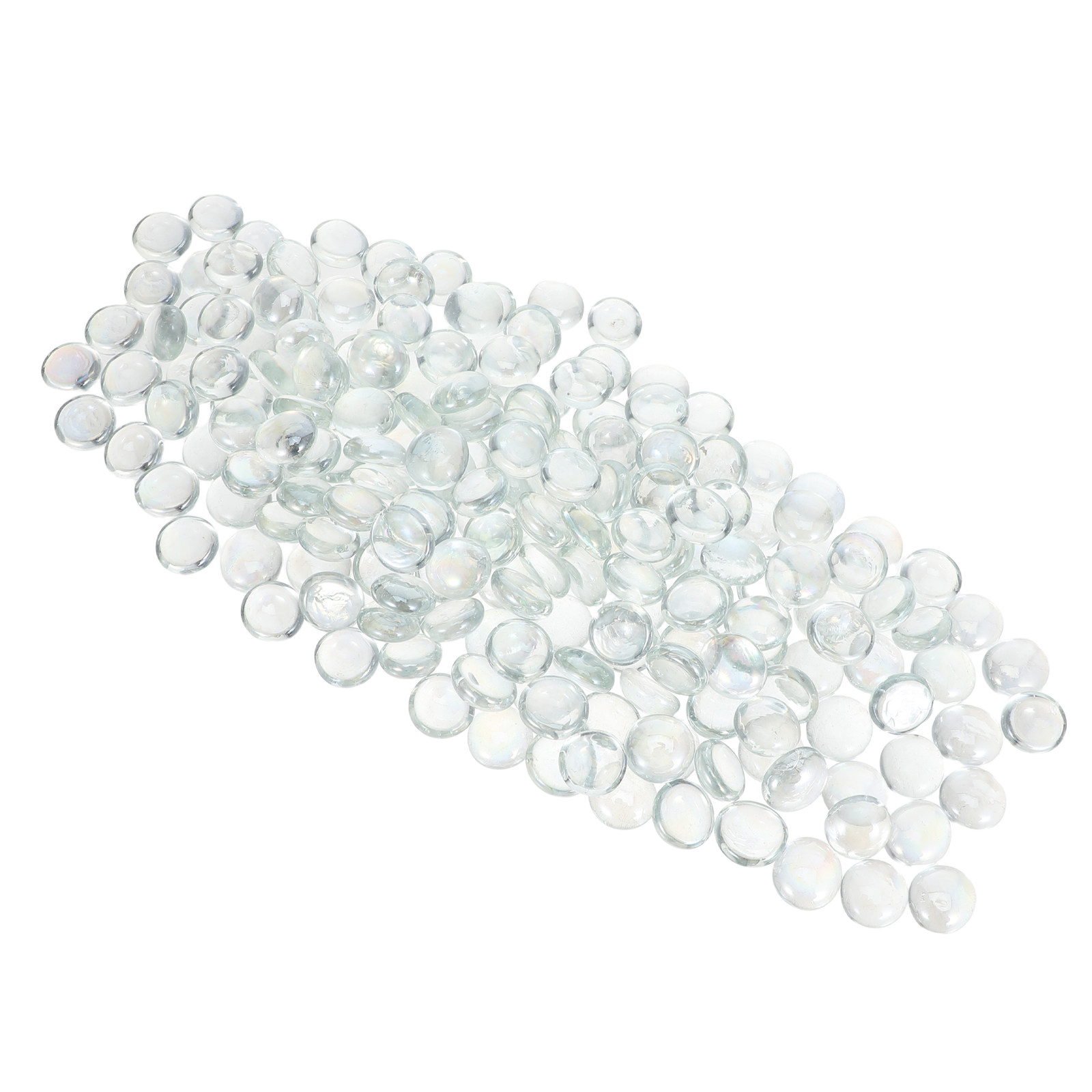 4Lb Clear Glass Stones Flat Sm - Aquarium Decoration Rock recensie en prijs