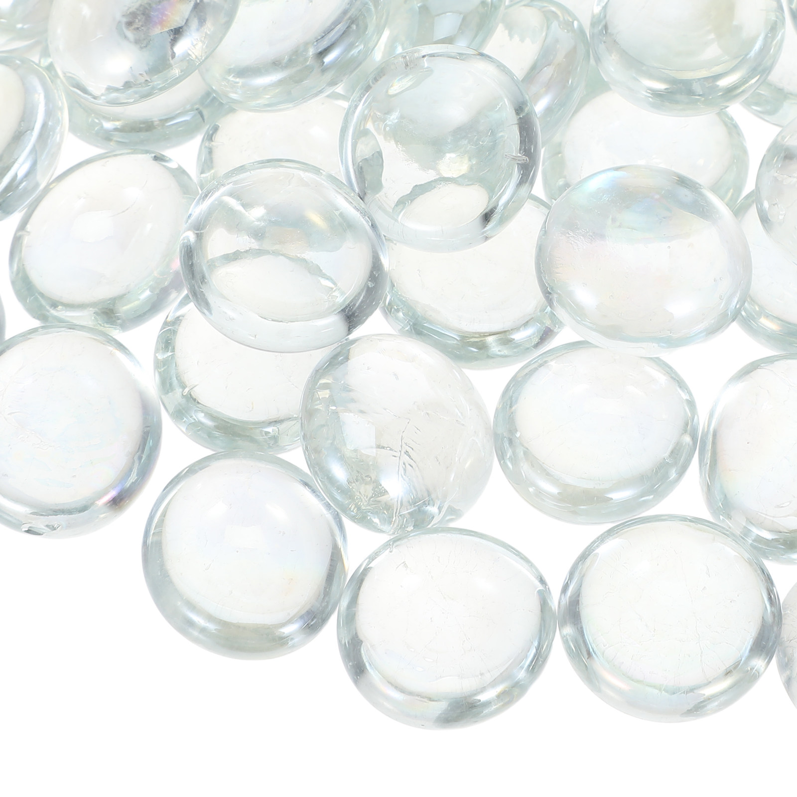 4Lb Clear Glass Stones Flat Sm - Aquarium Decoration Rock recensie en prijs