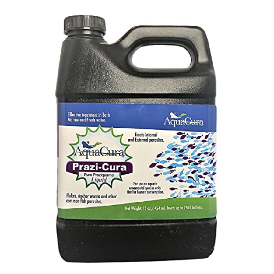 Prazi-Cura Liquid - Safest Mos - Aquarium Fish Parasites recensie en prijs