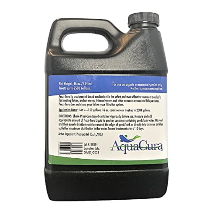 Prazi-Cura Liquid - Safest Mos - Aquarium Fish Parasites recensie en prijs